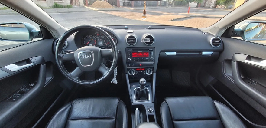 Audi A3 cena 29800 przebieg: 233500, rok produkcji 2011 z Pabianice małe 172